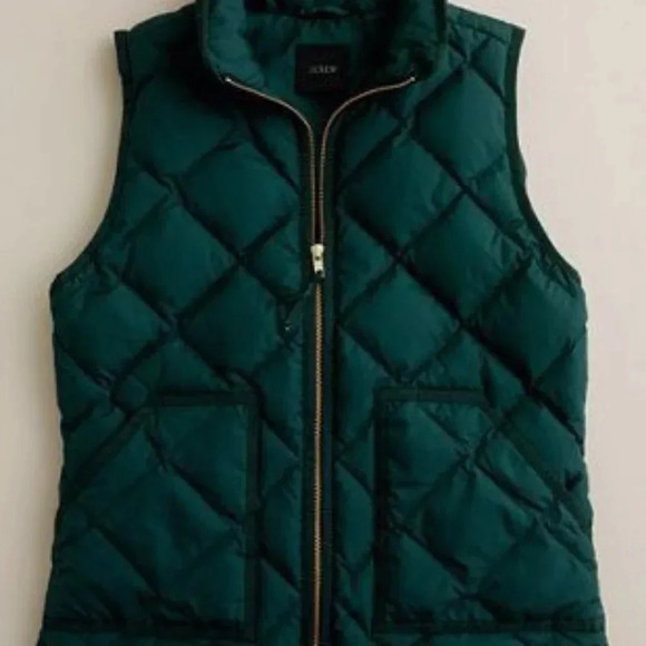 J. Crew Excursion Vest in Hunter Green, size Small - Picture 2 of 7